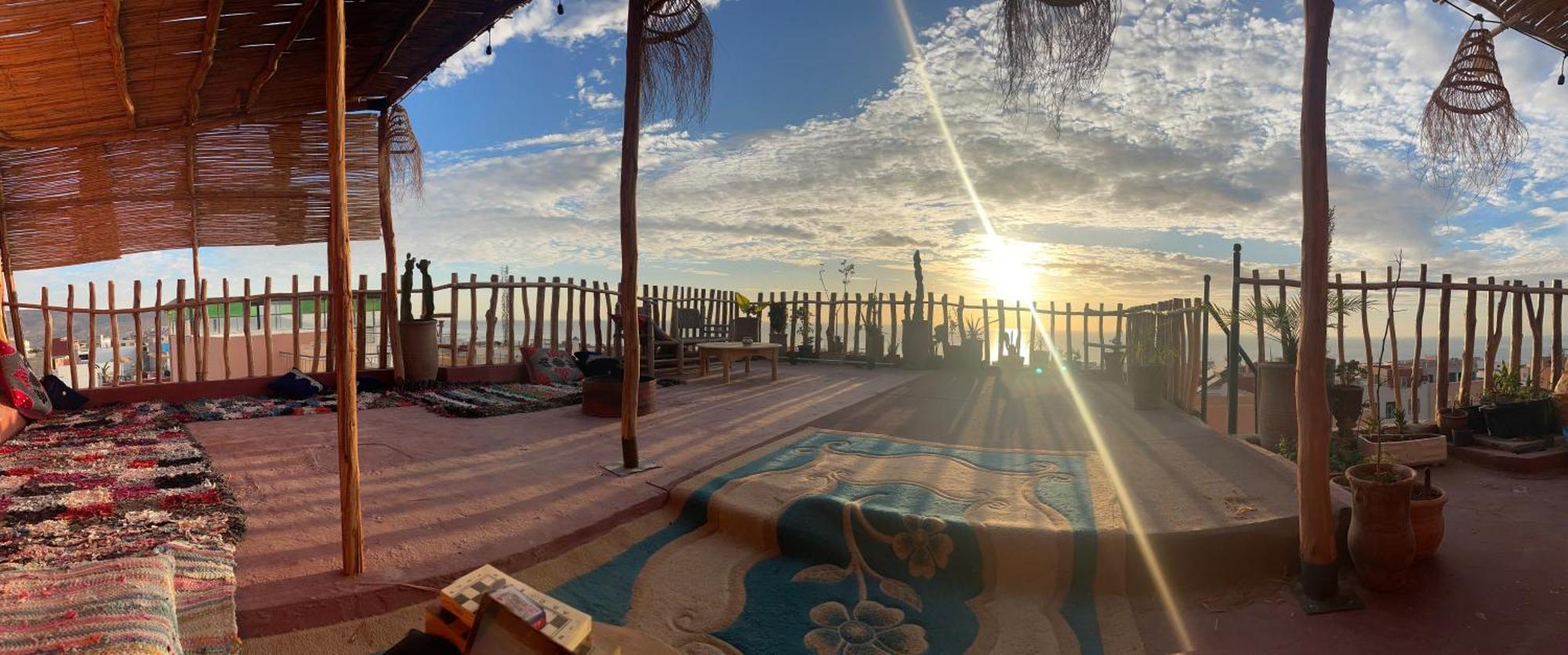 A Pousada Berber Waves Surf House Tamraght Exterior foto